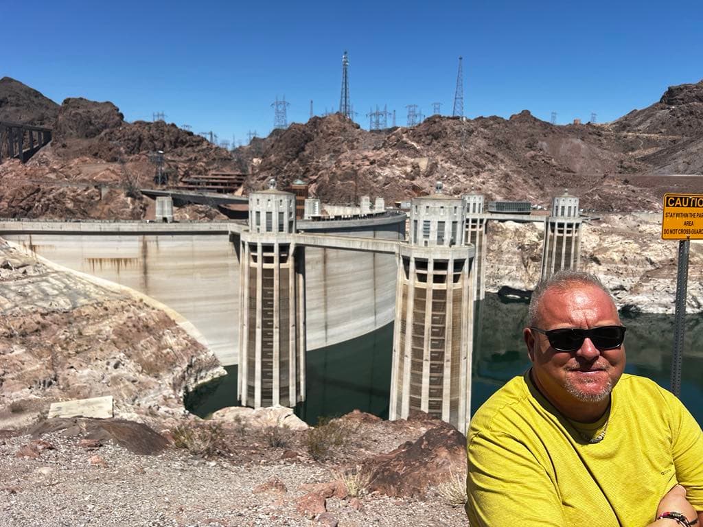 2. nap: Hoover-gát és az esti Frémont Street